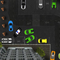 Online game Parking of the police car police car parking