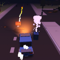 Online game Blocky Zombie Highway