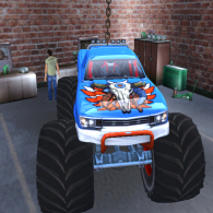 Online game Monster Truck Stunt
